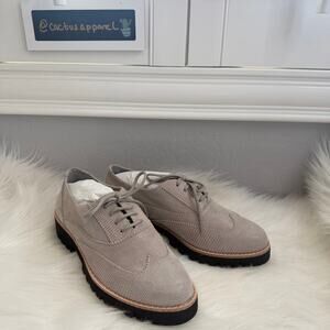 New Donald J Pliner Academia Eriel Lizard Suede Loafer Size 5
